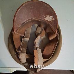 WW2 USAAF Crusher Cap Army Air Corps Officer Pilot Visor Hat- Original