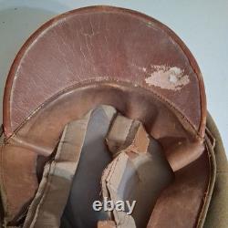 WW2 USAAF Crusher Cap Army Air Corps Officer Pilot Visor Hat- Original