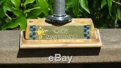 WW2 USAAF US ARMY AIR FORCE P-51 Mustang Fighter Aircraft Airplane Joystick Trig