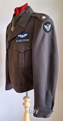 WW2 USAAF US Army Ike Jacket Uniform Tunic Badged to 8th Eighth Air Force 40L