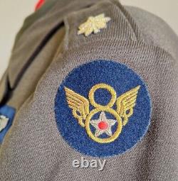 WW2 USAAF US Army Ike Jacket Uniform Tunic Badged to 8th Eighth Air Force 40L