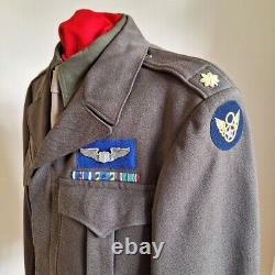 WW2 USAAF US Army Ike Jacket Uniform Tunic Badged to 8th Eighth Air Force 40L