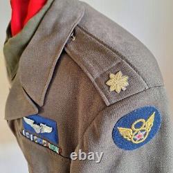 WW2 USAAF US Army Ike Jacket Uniform Tunic Badged to 8th Eighth Air Force 40L