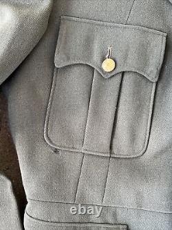 WW2 US 15th Army Air Corps Officers OD Uniform Named Italian Bullion Patch P659