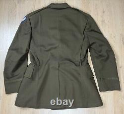 WW2 US 9th Army Air Corps Air Force Officer's Chocolate Brown Jacket Uniform
