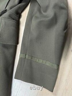 WW2 US 9th Army Air Corps Air Force Officer's Chocolate Brown Jacket Uniform