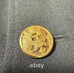 WW2 US 9th Army Air Corps Air Force Officer's Chocolate Brown Jacket Uniform