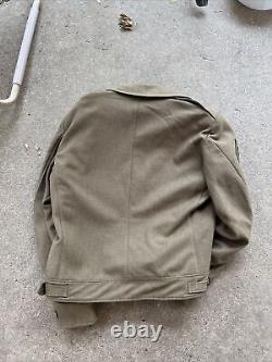 WW2 US 9th Army Air Force Uniform Set Ike Jacket And Shirt R725