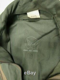WW2 US AAF Flight Suit Army Air Force Flyers Suit Medium Regular Talon Zippers
