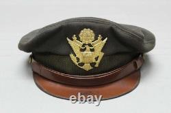 WW2 US AAF Officer Visor Cap Crusher Berkshire. HU1290 WW2 US AAF Officer Visor Cap Crusher Berkshire. HU1290
