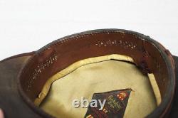 WW2 US AAF Officer Visor Cap Crusher Berkshire. HU1290 WW2 US AAF Officer Visor Cap Crusher Berkshire. HU1290