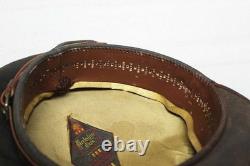 WW2 US AAF Officer Visor Cap Crusher Berkshire. HU1290 WW2 US AAF Officer Visor Cap Crusher Berkshire. HU1290