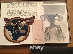 WW2 US ARMY AIR CORPS CBI 1ST PHOTO UNIT ORIGINAL LEATHER PATCH WithHISTORY