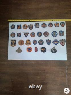 WW2 US ARMY AIR CORPS Patch Collection (Beautiful Conditions etc)