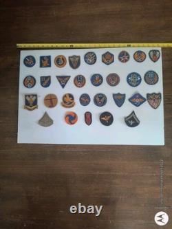 WW2 US ARMY AIR CORPS Patch Collection (Beautiful Conditions etc)
