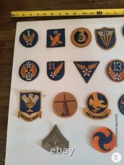 WW2 US ARMY AIR CORPS Patch Collection (Beautiful Conditions etc)