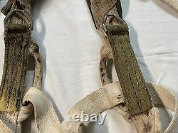 WW2 US ARMY AIR FORCES CORPS USAAF B 10 PARACHUTE HARNESS quick Release