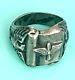 WW2 US ARMY AIR FORCES Ring Silver made USAAF propeller wing Sz 8.5