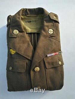 WW2 US Army 15th Air Corp Sergeant Enlisted Men Tunic Size 42S 1942