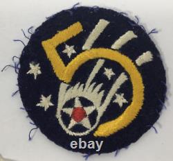 WW2 US Army 5th Air Force Philippines 1945 Scarf with Aussie Patch & Dog Tag