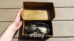 WW2 US Army AIR FORCE B-8 Flight Flying Goggles COMPLETE with Lenses No. 1065