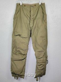 WW2 US Army A-9 Flight Pants Trousers Size 38 MFG Stagg Coat Co INC Air Forces