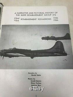 WW2 US Army Air Corp 463rd Bomb Group Unit History
