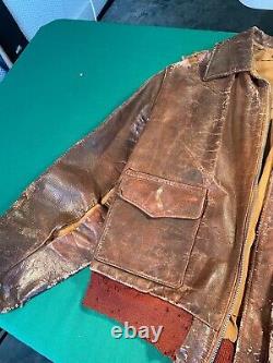 WW2 US Army Air Corp A2 Jacket IDd P38 Pilot with Documentation