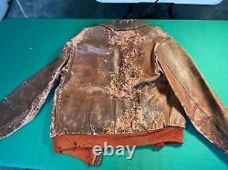 WW2 US Army Air Corp A2 Jacket IDd P38 Pilot with Documentation