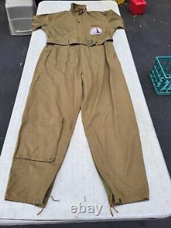 WW2 US Army Air Corp ATC A-4 Flight Suit Size 42 Hardly Worn / Named