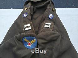 WW2 US Army Air Corp Officer's Pilot Tunic Captain Size Aprox. 46-48