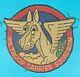 WW2, US Army Air Corps 4th Troop Carrier Squadron Leather Patch, Exc. Cond