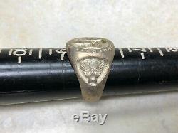 WW2 US Army Air Corps Aerial Gunner Sterling Ring Size 8