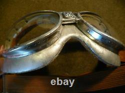 WW2 US Army Air Corps Flying Helmet & Goggles