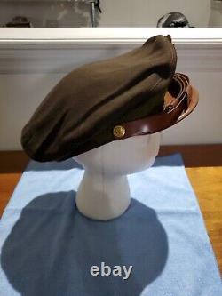 WW2 US Army Air Corps Pilot Named Officers Crusher Cap & Tunic Dated 1942 F/S