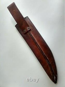 WW2 US Army Air Corps V44 Kinfolks Bowie Knife with scabbard and documentation