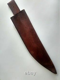 WW2 US Army Air Corps V44 Kinfolks Bowie Knife with scabbard and documentation