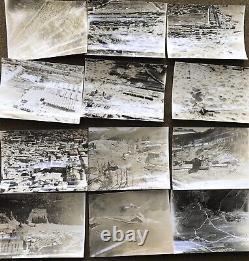 WW2 US Army Air Force 12 Photographs Snap Shots P47 Berchtesgaden Brenner Pass