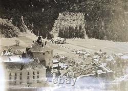 WW2 US Army Air Force 12 Photographs Snap Shots P47 Berchtesgaden Brenner Pass