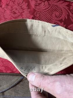 WW2 US Army Air Force AAF Officer Garrison Caps Sterling Silver Wing Pin Hat 7