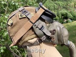 WW2 US Army Air Force A-10 Oxygen Mask with Goggles+ A-9