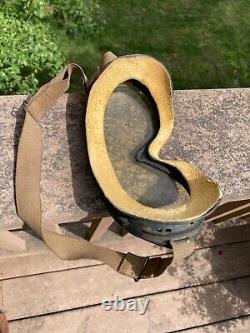 WW2 US Army Air Force A-10 Oxygen Mask with Goggles+ A-9