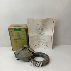 WW2 US Army Air Force A-10 Revised Oxygen Mask 1943 Original Boxed USAAF WWII WW2 US Army Air Force A-10 Revised Oxygen Mask 1943 Original Boxed USAAF WWII