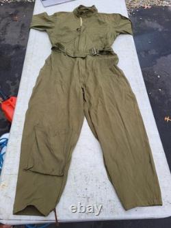 WW2 US Army Air Force A-4 Wool Flight Suit Appoximated Size 36/38 No Tag