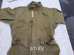 WW2 US Army Air Force A-4 Wool Flight Suit Appoximated Size 36/38 No Tag