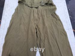 WW2 US Army Air Force A-4 Wool Flight Suit Appoximated Size 36/38 No Tag
