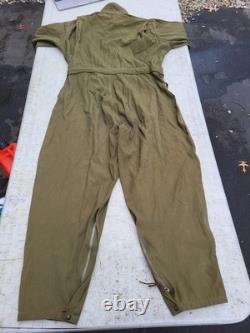 WW2 US Army Air Force A-4 Wool Flight Suit Appoximated Size 36/38 No Tag