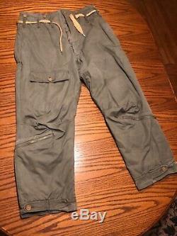 WW2 US Army Air Force A-9 Flight Pants/Trousers Size 38 MFG Stagg Coat Co INC