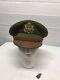 WW2 US Army Air Force Berkshire Deluxe Pilot Officer Crusher Cap with Badge Mint
