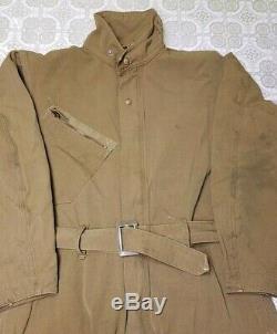 WW2 US Army Air Force Flying Tiger Flightsuit Coverall with 7 Working Zippers